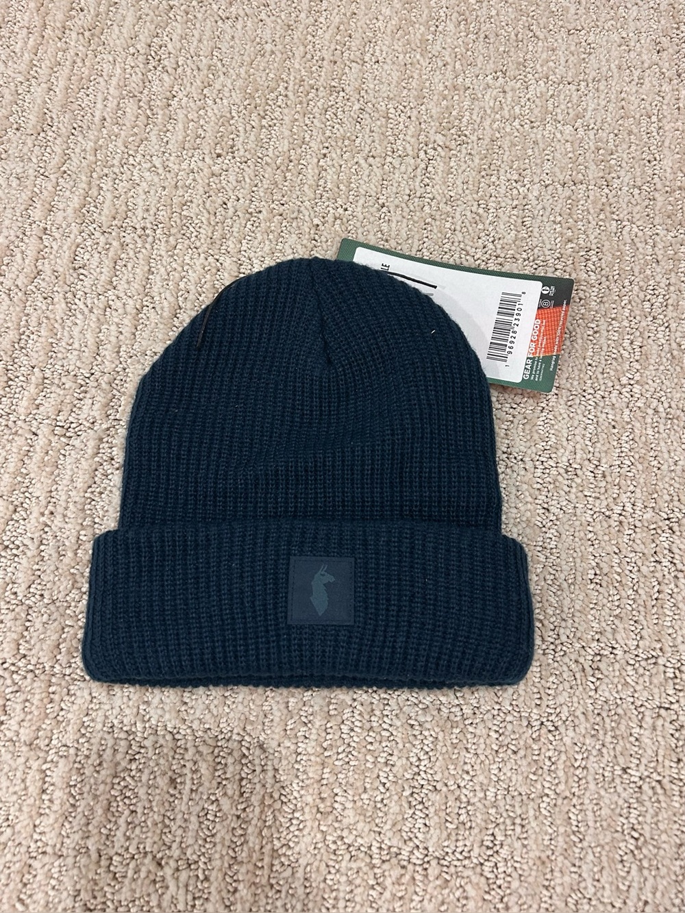 New Cotopaxi Unisex Dark Navy Knit Beanie
